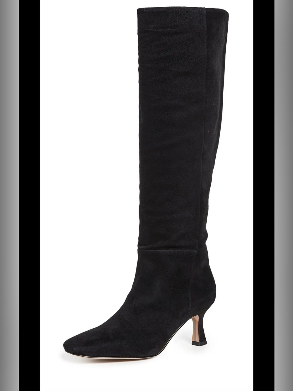 Sam Edelman Lillia Black Suede Boots 6.5